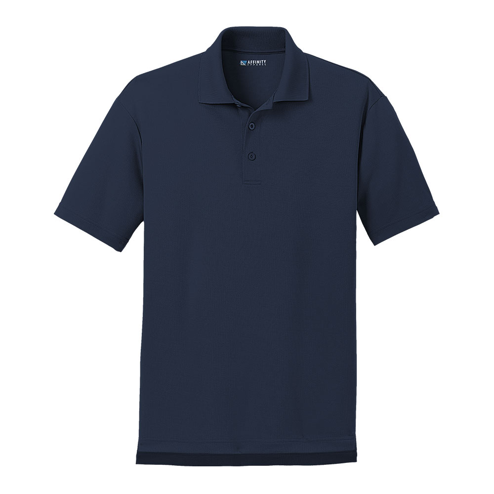 Affinity Men's Solid S/S Blend Polo